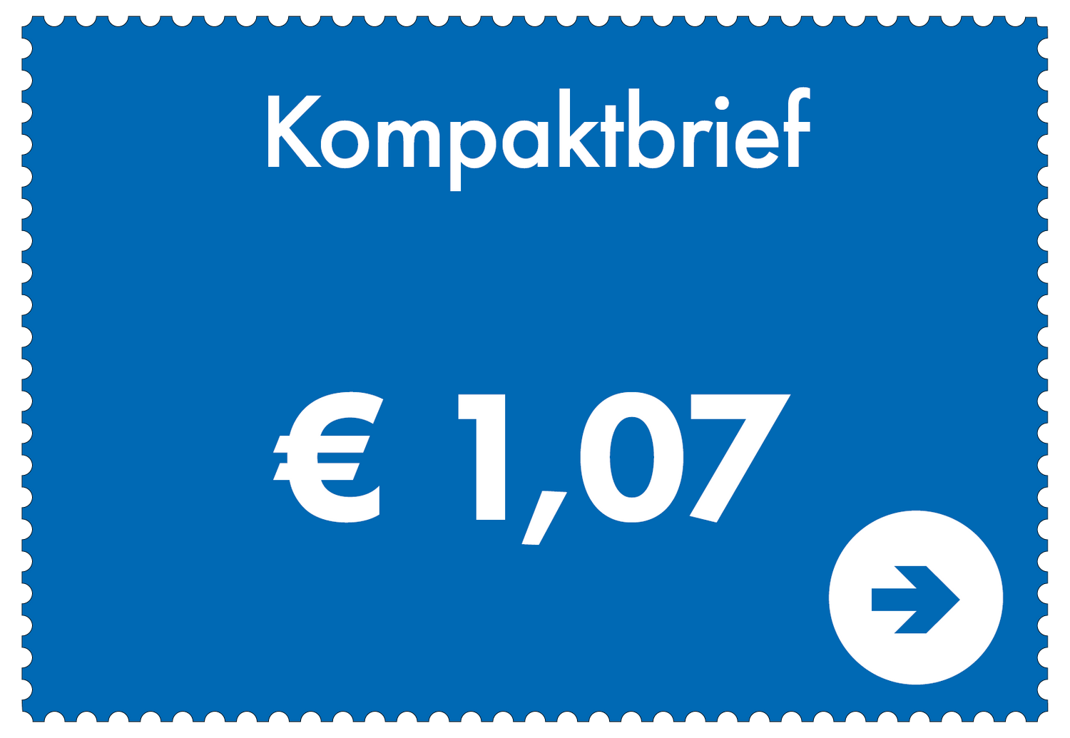 Kompaktbrief (1,07 €)