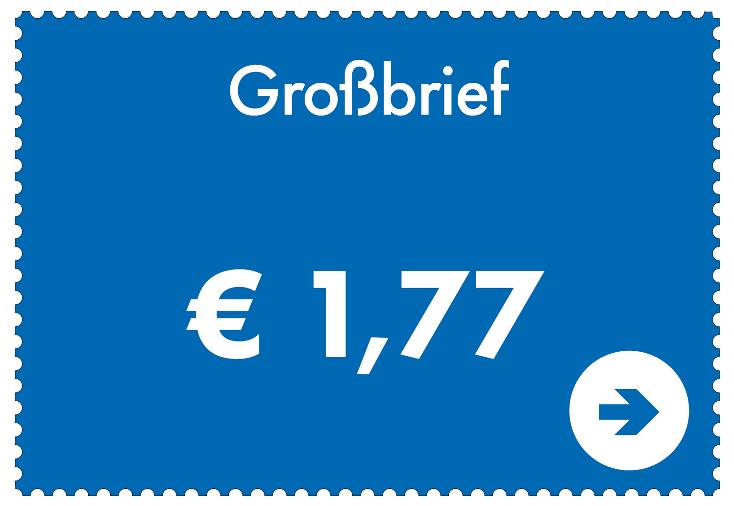 Großbrief (1,77 €)