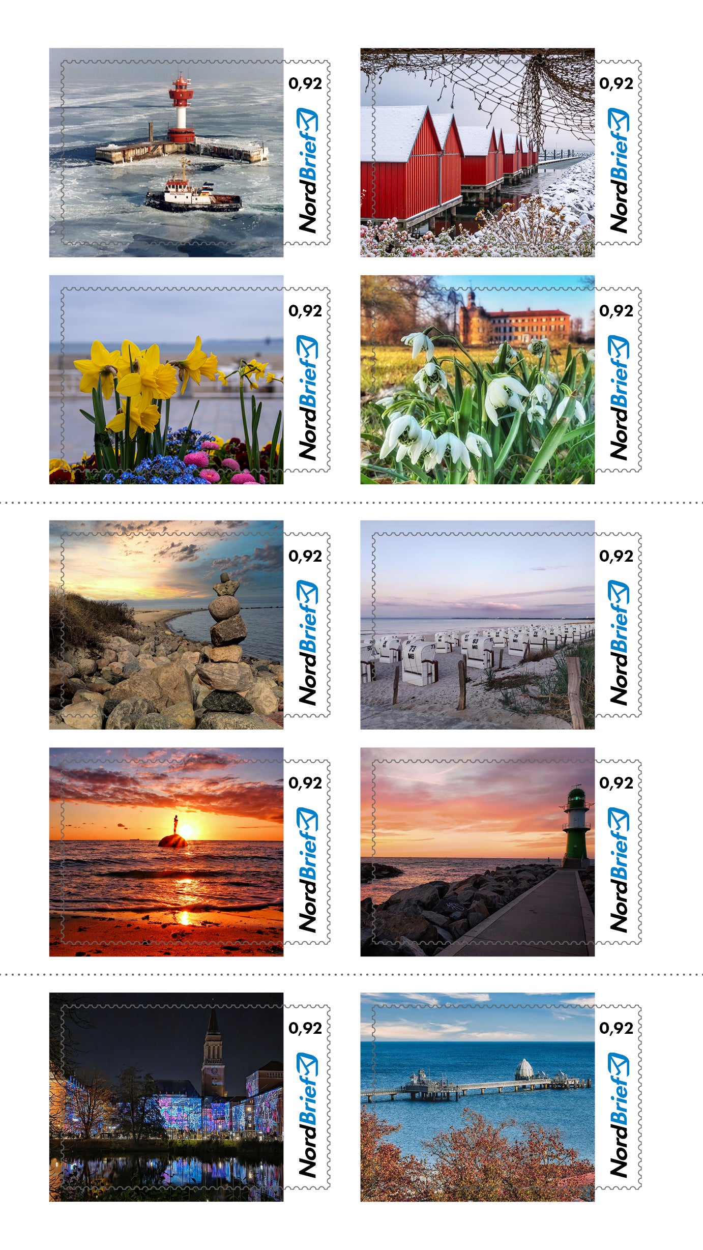 10er-Markenheft Postkarte & Standardbrief "Fotowettbewerb"