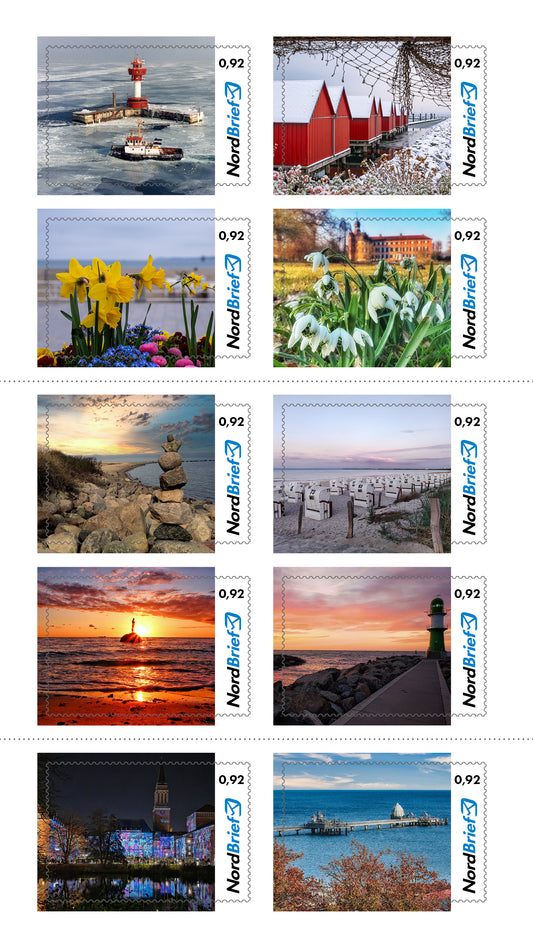 10er-Markenheft Postkarte & Standardbrief "Fotowettbewerb"